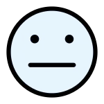 Emoji Meh SVG Icon